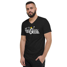 Load image into Gallery viewer, Unisex Short Sleeve V-Neck T-Shirt